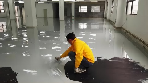 乌海防腐防静电地坪,防腐防静电自流平地坪
